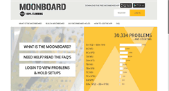 Desktop Screenshot of moonboard.com